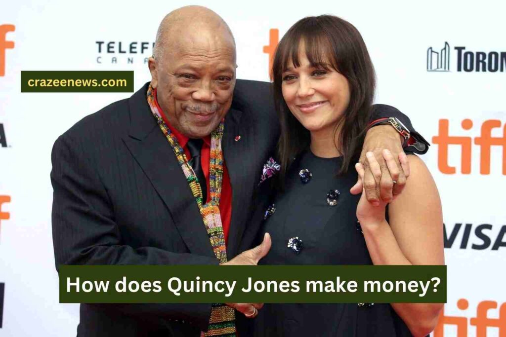 How does Quincy Jones make money